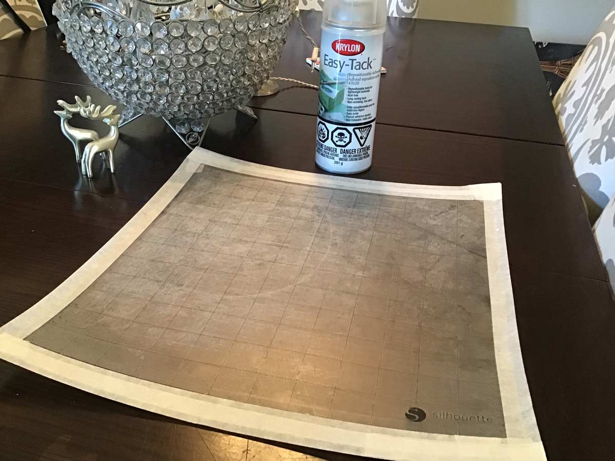 How To Re-stick Your Silhouette Cameo or Cricut Cutting Mat