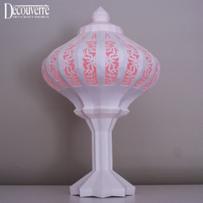 Floral Paper Lantern Pink